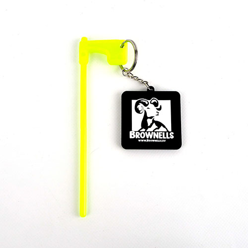 Le bandiere per camera Rifle Chamber Flag in verde neon brillante permettono di identificare facilmente un'arma scarica, aumentando la sicurezza durante l'uso.